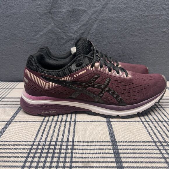 Size 9- ASICS GT 1000 Maroon Red (Womens) - Picture 1 of 8